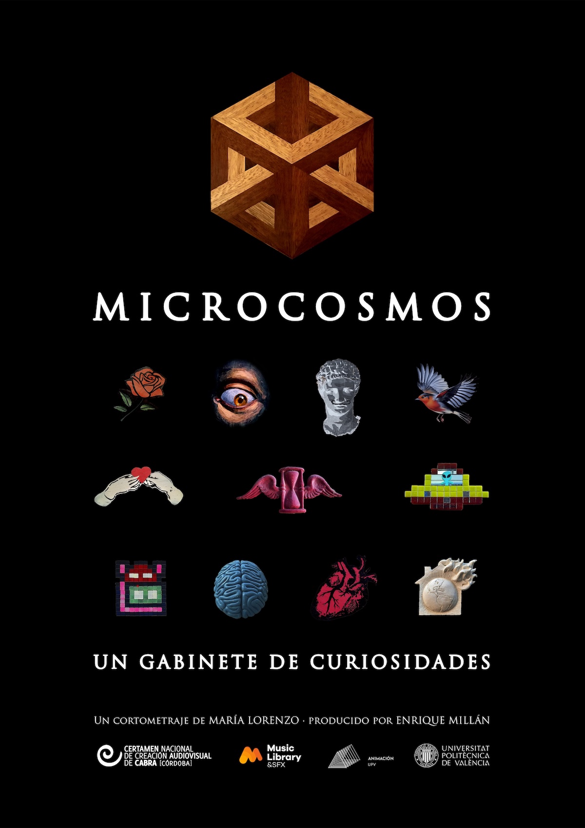 207-poster_Microcosmos. Un gabinete de curiosidades